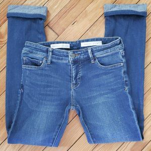 Anthropologies  / Pilcro & The Letterpress Parallel Selvedge Jeans Sz 26